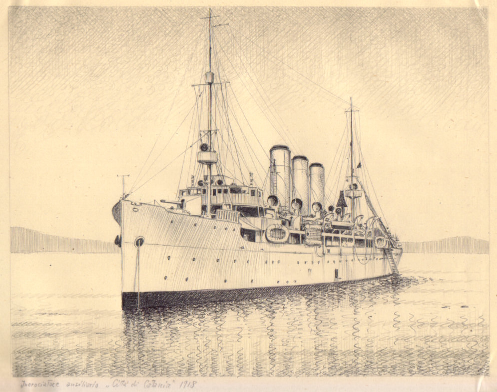 1918 - Incrociatore ausiliario 'Citta' di Catania'